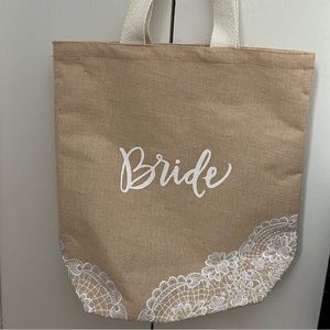 BRIDE canvas bag